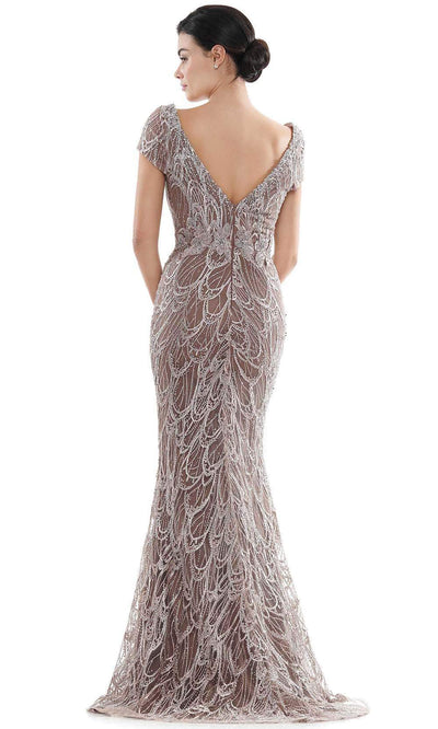 Rina di Montella RD2716-1 - Fitted Embroidered Dress with Cap Sleeves Mother of the Bride Dresses