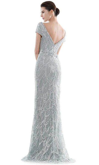 Rina di Montella RD2716-1 - Fitted Embroidered Dress with Cap Sleeves Mother of the Bride Dresses
