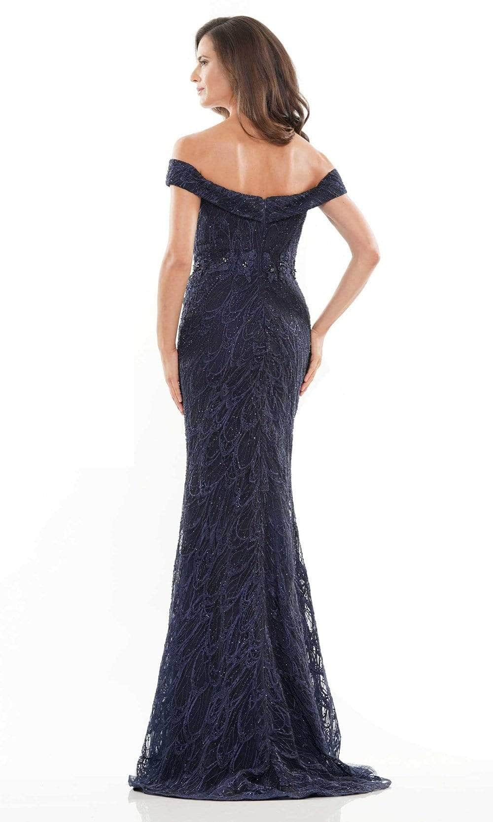 Rina di Montella RD2739-1 - Sheath Skirt Embroidered Evening Dress Mother of the Bride Dresses