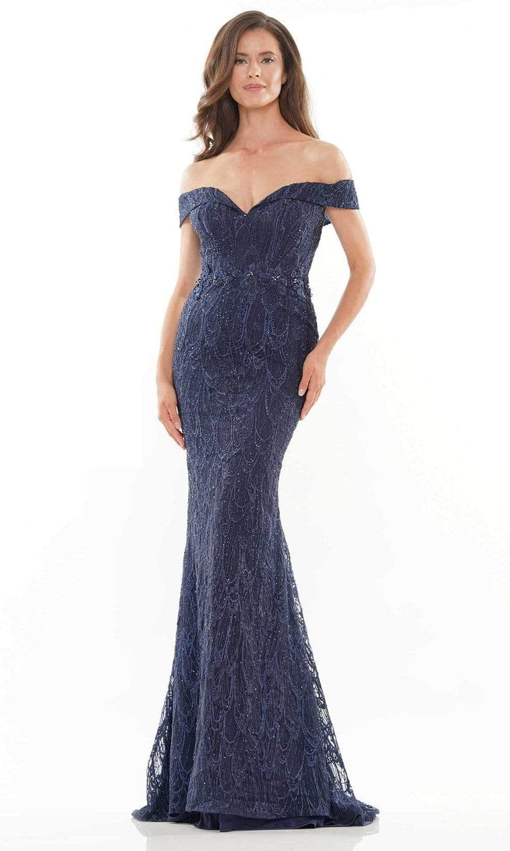 Rina di Montella RD2739-1 - Sheath Skirt Embroidered Evening Dress Mother of the Bride Dresses