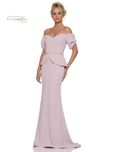 Rina di Montella RD2965 - Puff Sleeve Corset Evening Dress Special Occasion Dress