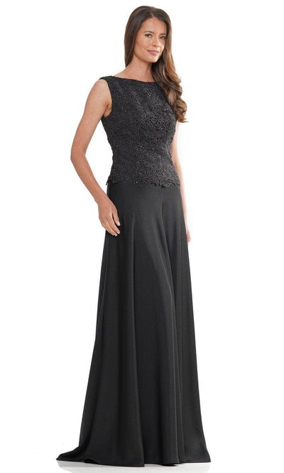 Rina di Montella RD2973 - Sleeveless Embellished Formal Gown Special Occasion Dresses Dresses 4 / Black