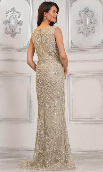 Rina di Montella RD3104 - Sleeveless Beaded Formal Gown Special Occasion Dress