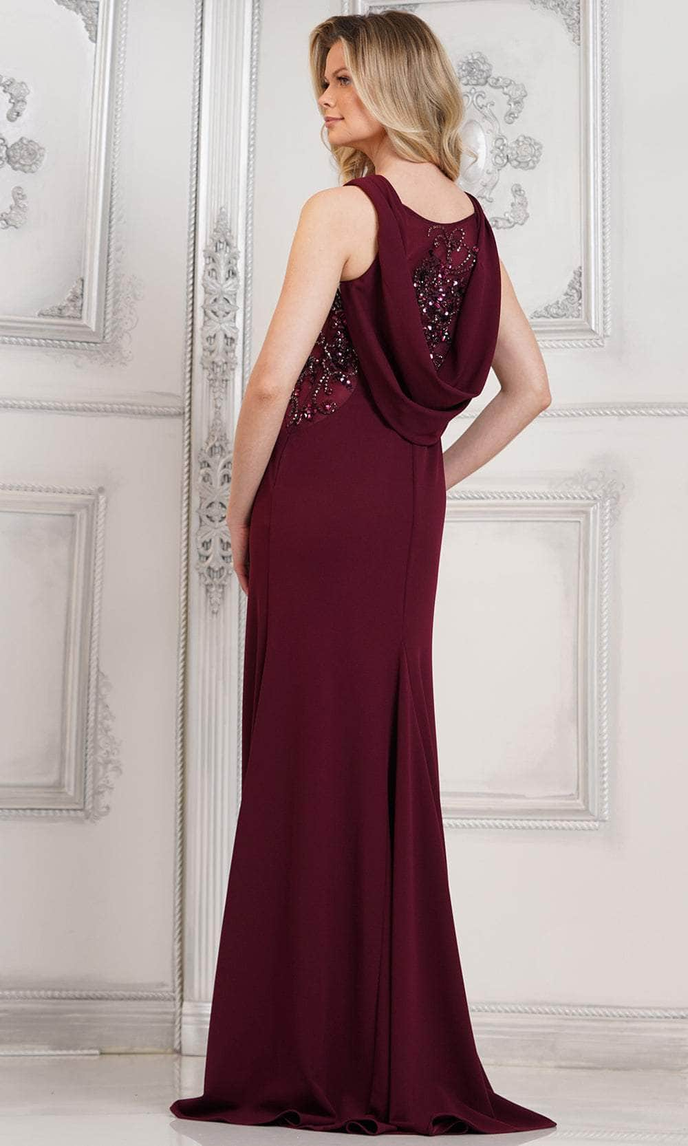 Rina di Montella RD3111 - Beaded Cowl Evening Dress Special Occasion Dress