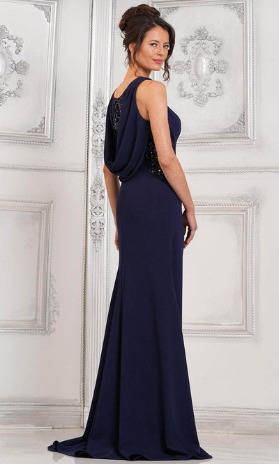 Rina di Montella RD3111 - Beaded Cowl Evening Dress Special Occasion Dress