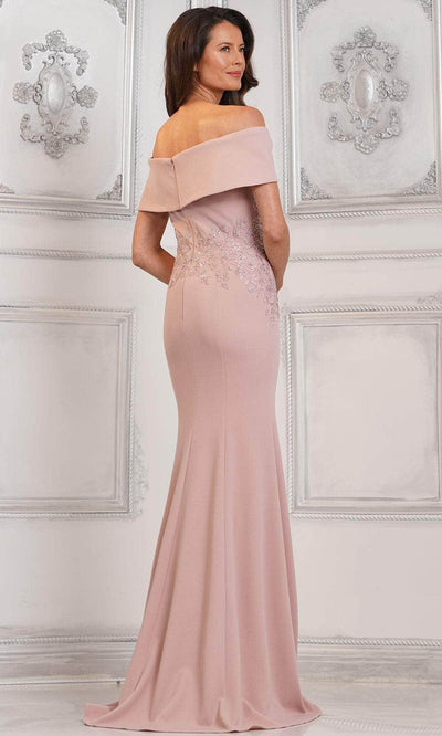 Rina di Montella RD3114 - Embroidered Off Shoulder Evening Dress Special Occasion Dress