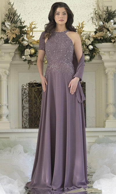 Rina Di Montella RD3304 - Beaded Bodice A-line Gown Mother of the Bride Dresses