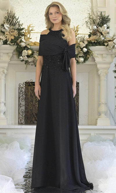 Rina Di Montella RD3304 - Beaded Bodice A-line Gown Mother of the Bride Dresses