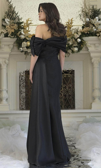 Rina di Montella RD3309-1 - Pleated Draped Sleeve Formal Gown Mother of the Bride Dresses