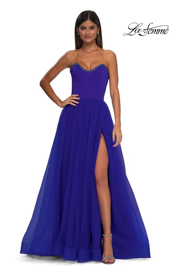 La Femme 32731 - Sweetheart A-Line Prom Gown