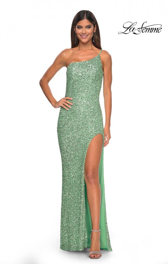 La Femme 31212 - One Shoulder Dress