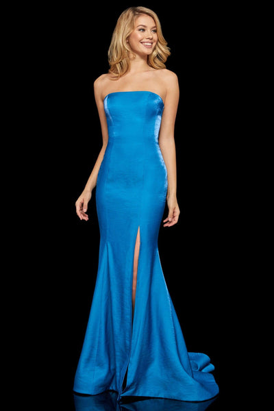 Sherri Hill - 52961 Strapless Mermaid Lace Up Evening Dress Evening Dresses