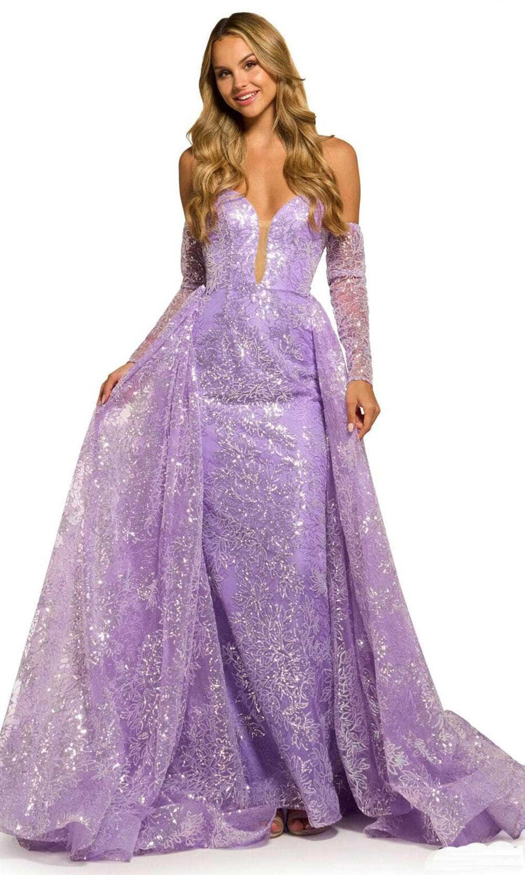 Sherri Hill 55385 - Overskirt Gown