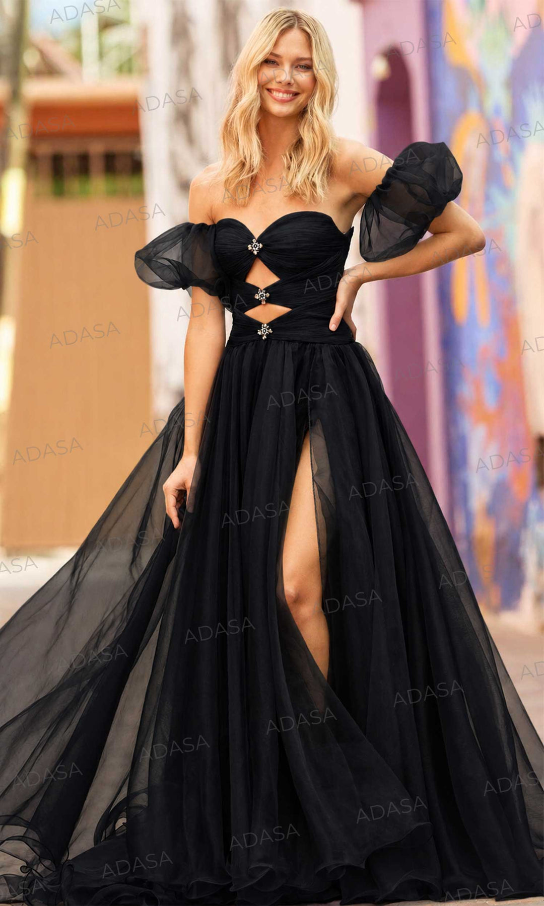 Sherri Hill 55602 - Sweetheart Cutout Prom Gown