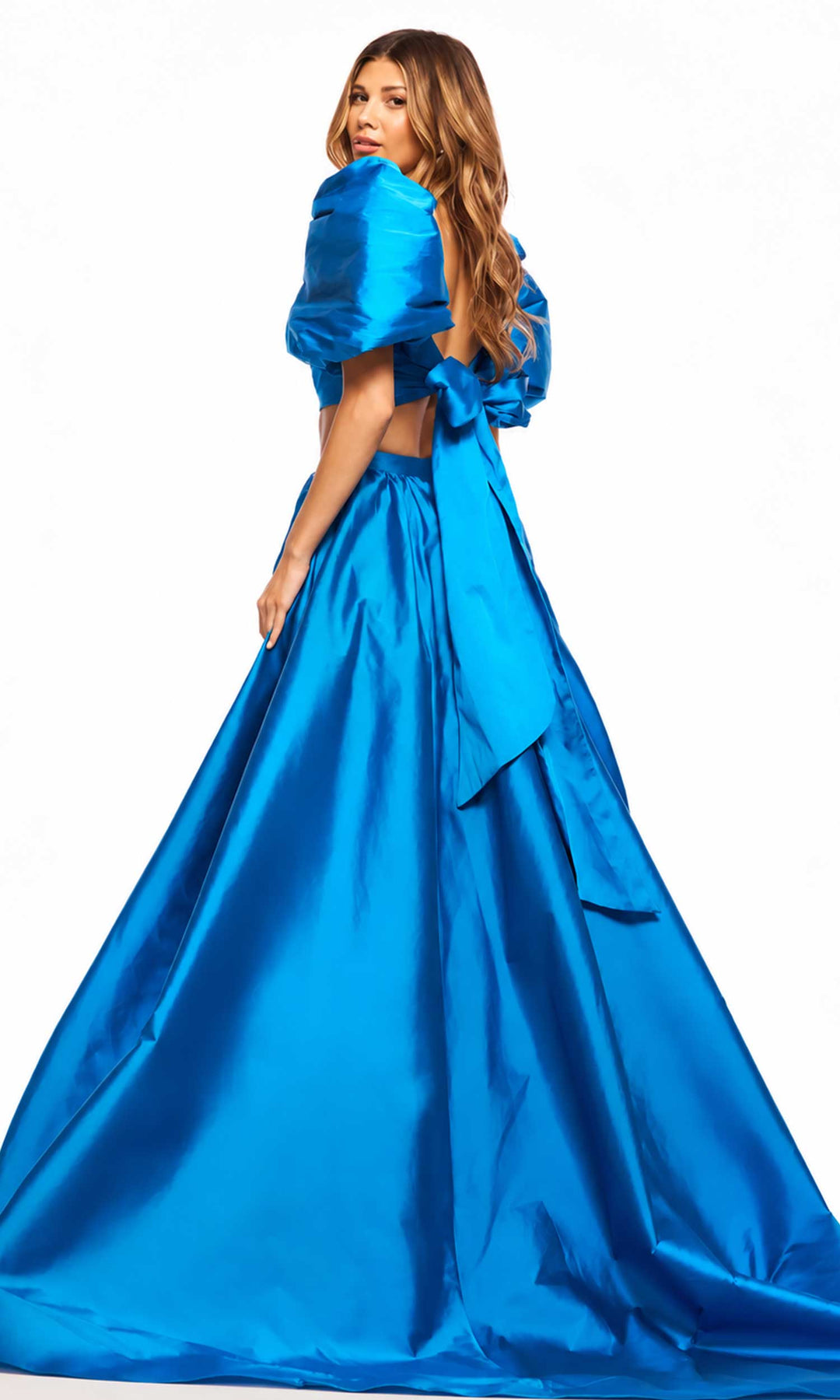 Sherri Hill 55630 - Taffeta Puffy A-line Gown
