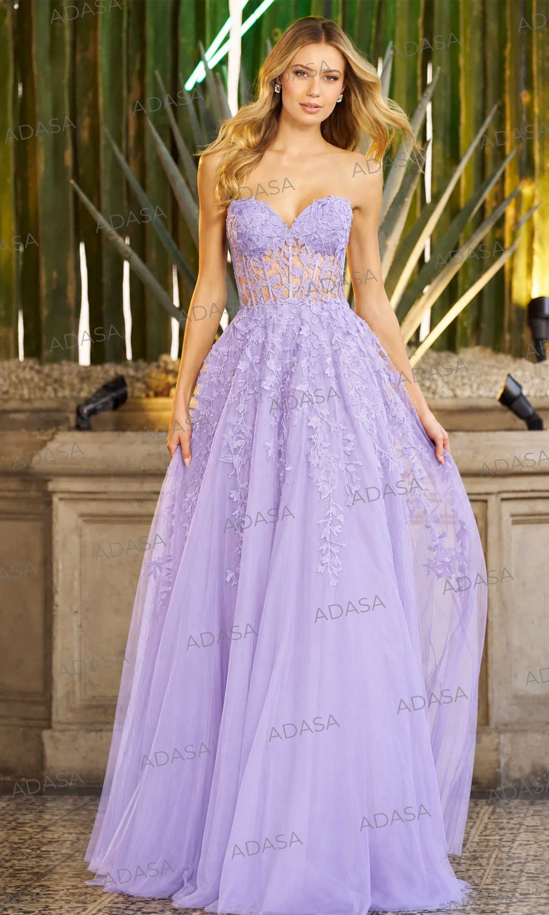 Sherri Hill 55760 - Strapless Gown