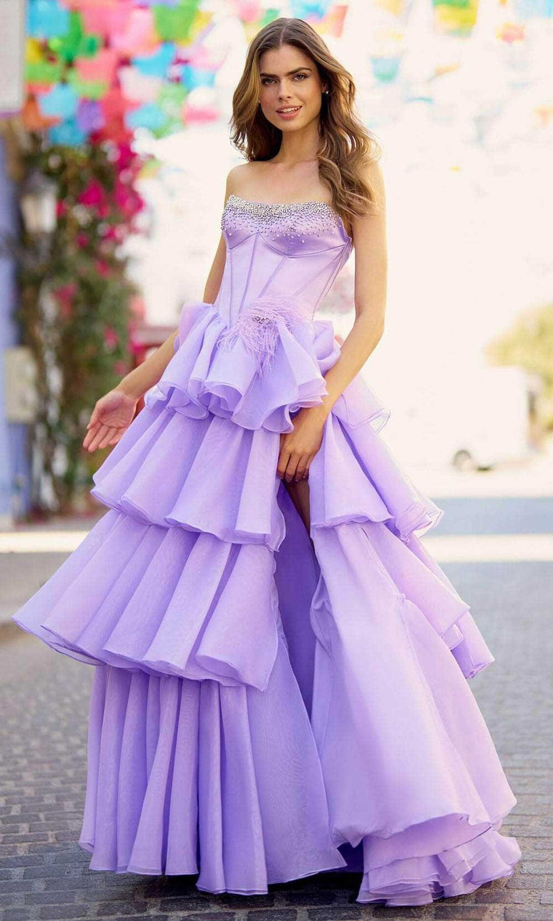 Sherri Hill 55957 - Brooch Gown