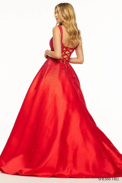 Sherri Hill 56106 - Sleeveless Hot Fix Gown Special Occasion Dress