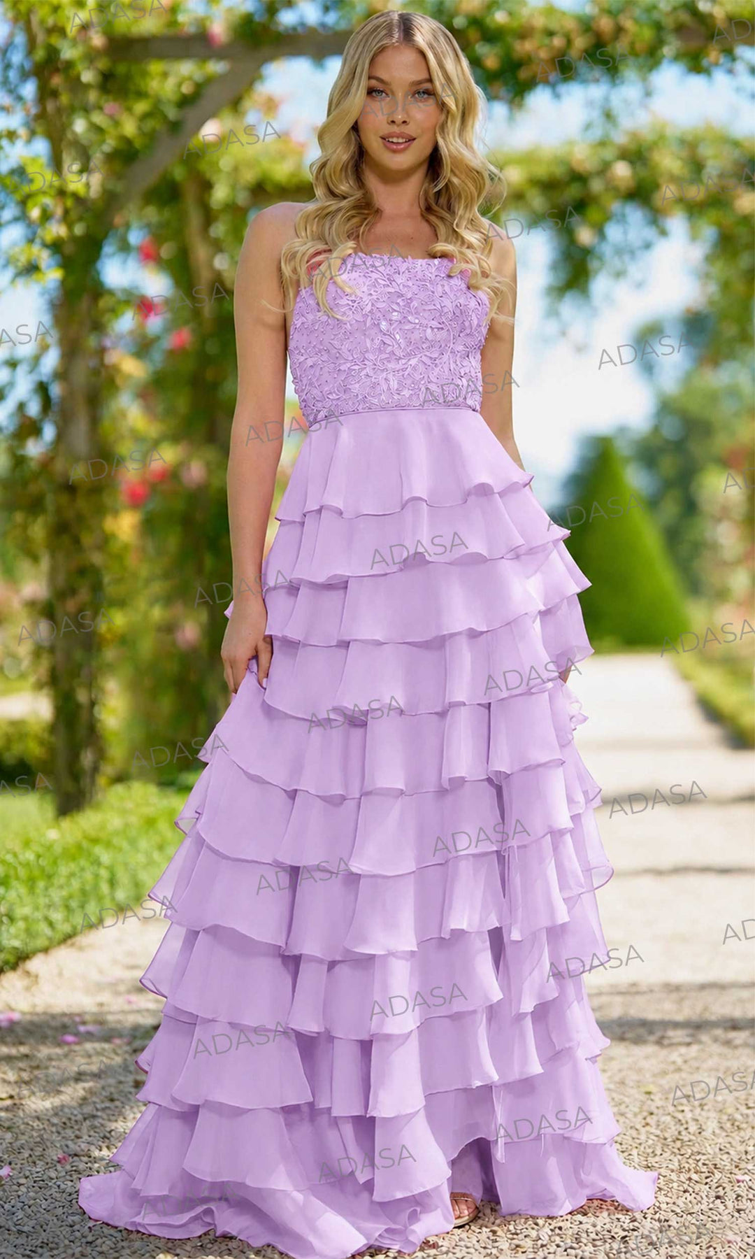 Sherri Hill 56866 - Elegant A-Line Gown with Ruffle