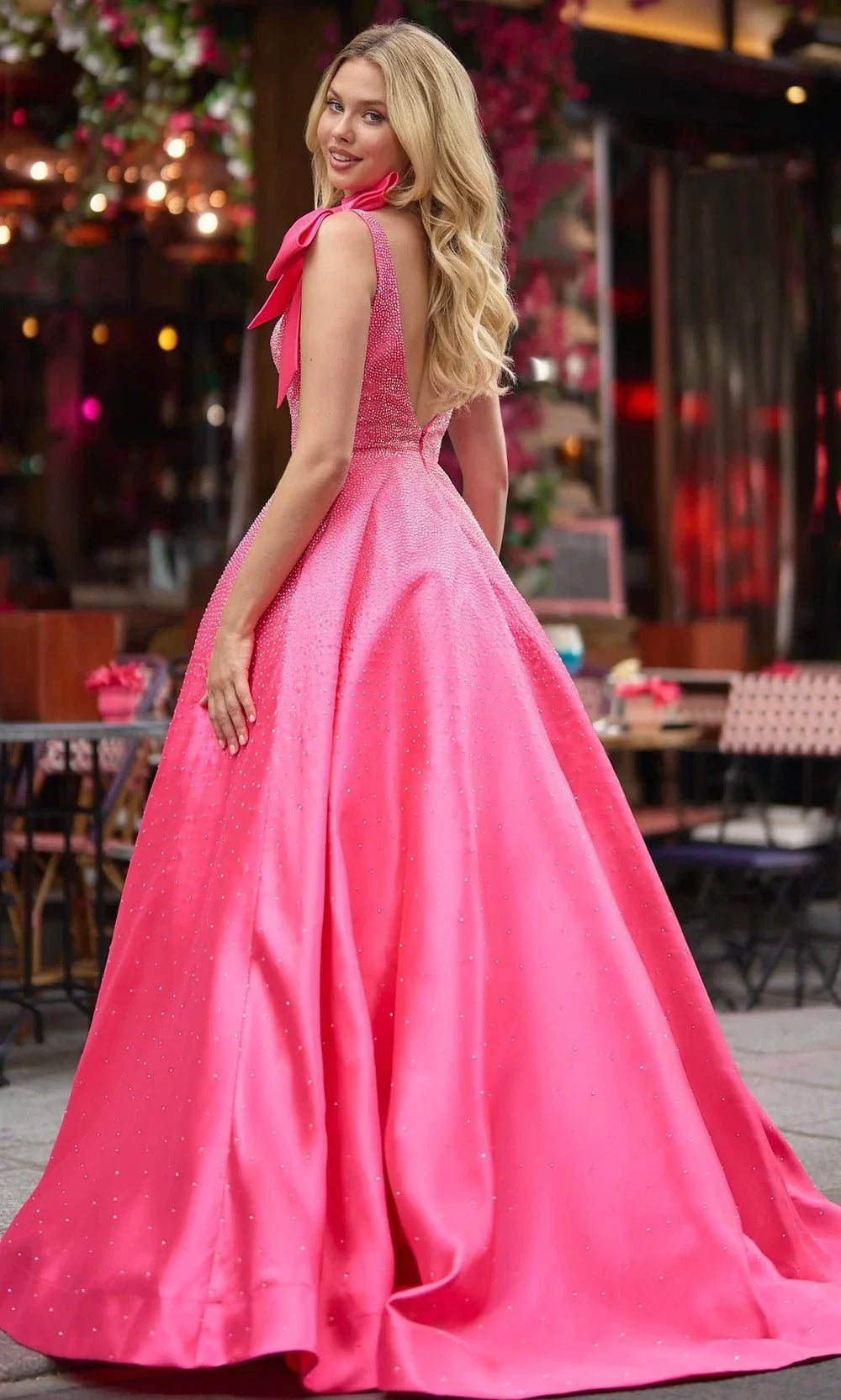 Sherri Hill 56929 - Gown with Beaded Bodice Ball Gowns