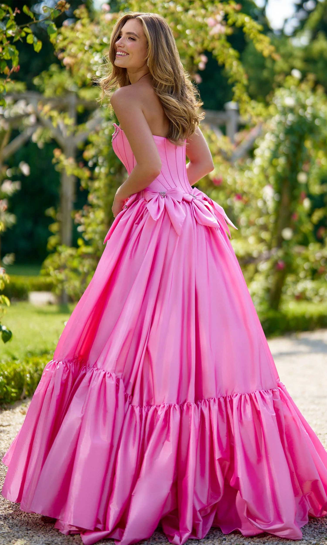 Sherri Hill 56958 - Elegant Ballgown with Corset Bodice