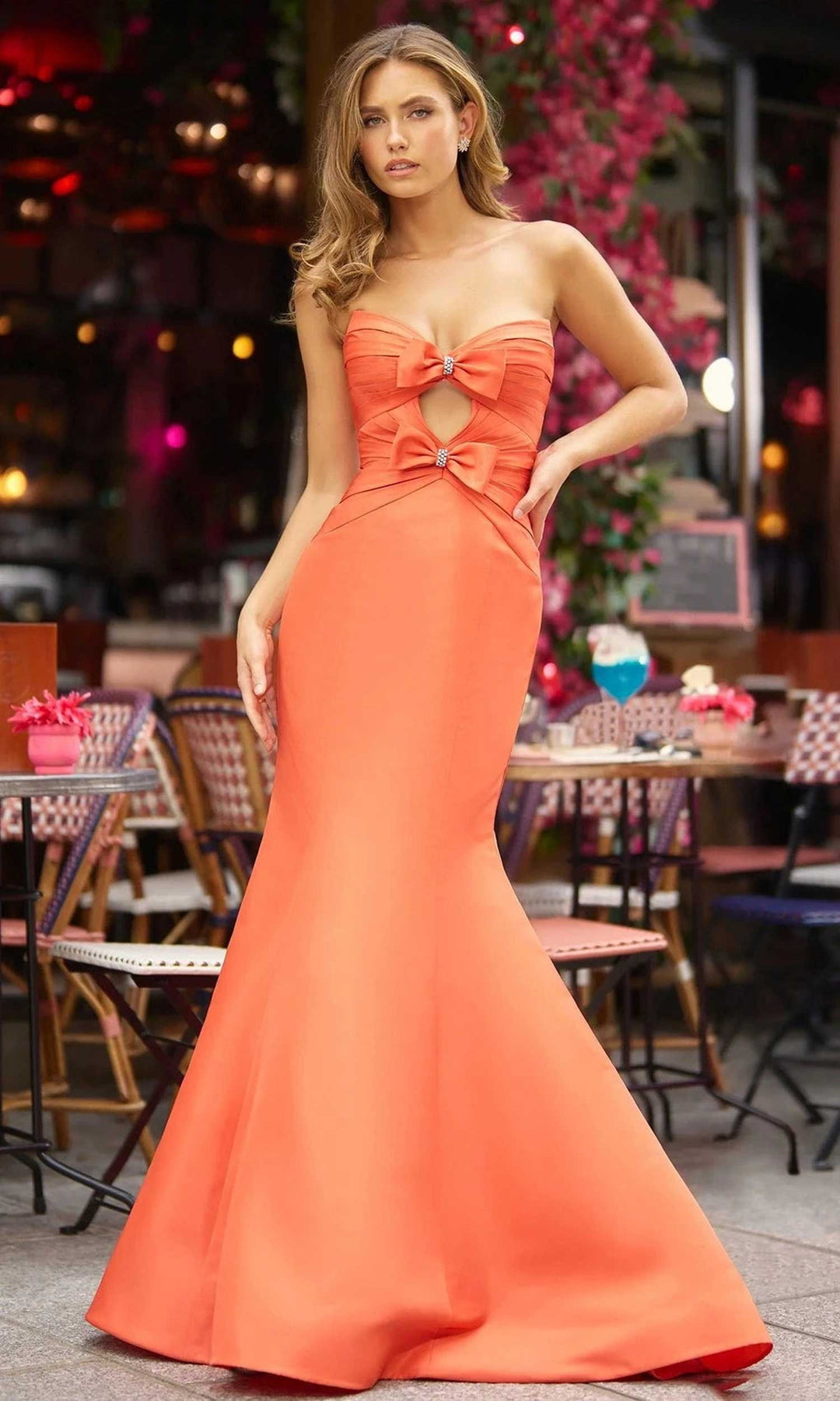 Sherri Hill 57008 - Sweetheart Mermaid Gown with Cutout