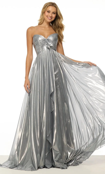 Sherri Hill 57108 - Luminous Strapless Draped Dress Prom Dresses