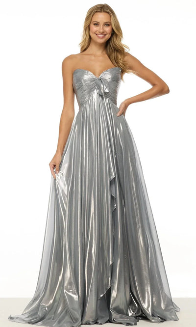 Sherri Hill 57108 - Luminous Strapless Draped Dress Prom Dresses