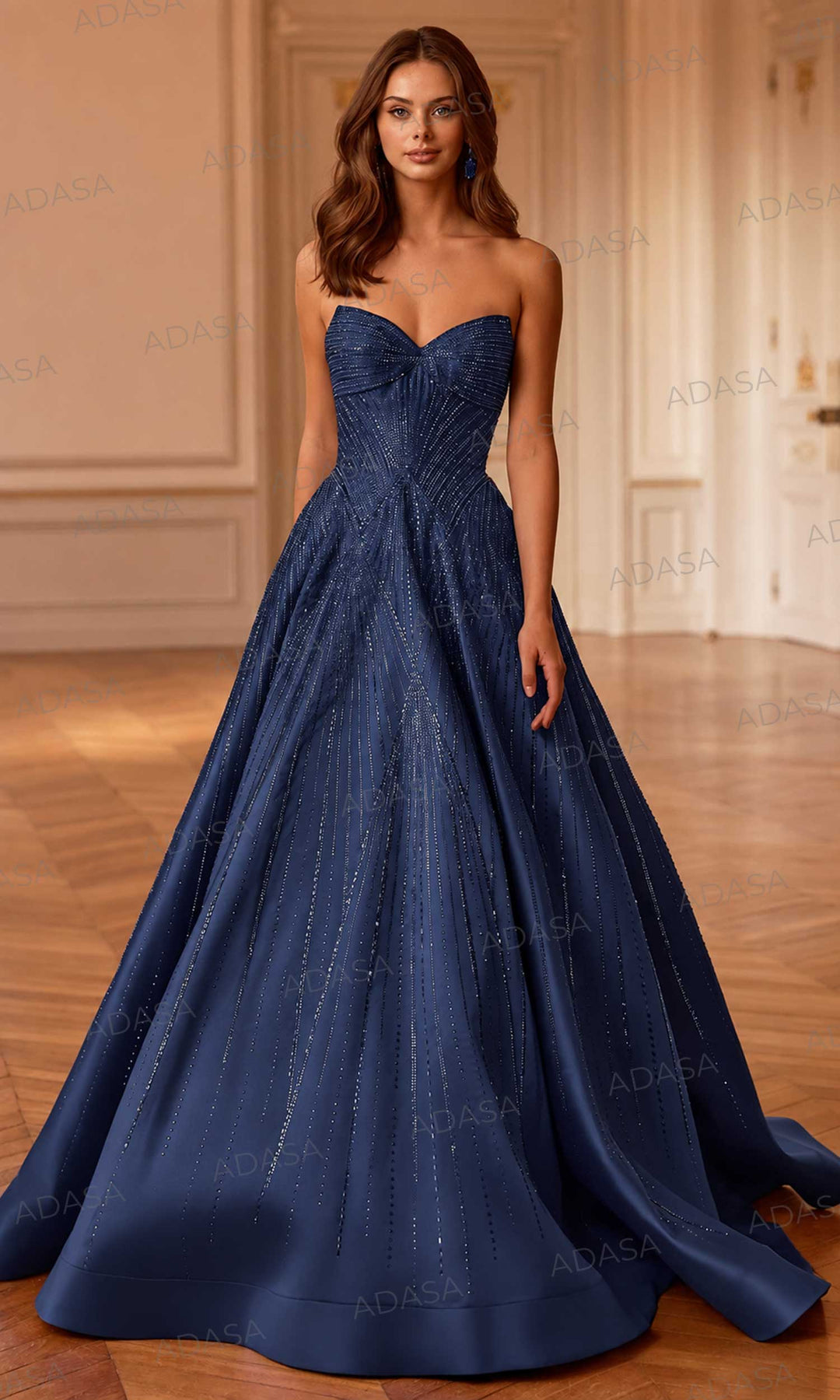 Sherri Hill 58327 - Sweetheart Dazzling Beaded Ballgown
