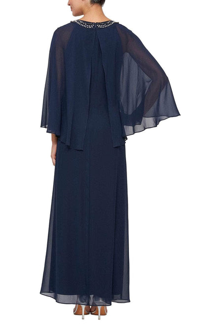 S.L. Fashions 9170679 - Beaded Jewel Chiffon Evening Dress Mother of the Bride Dresses