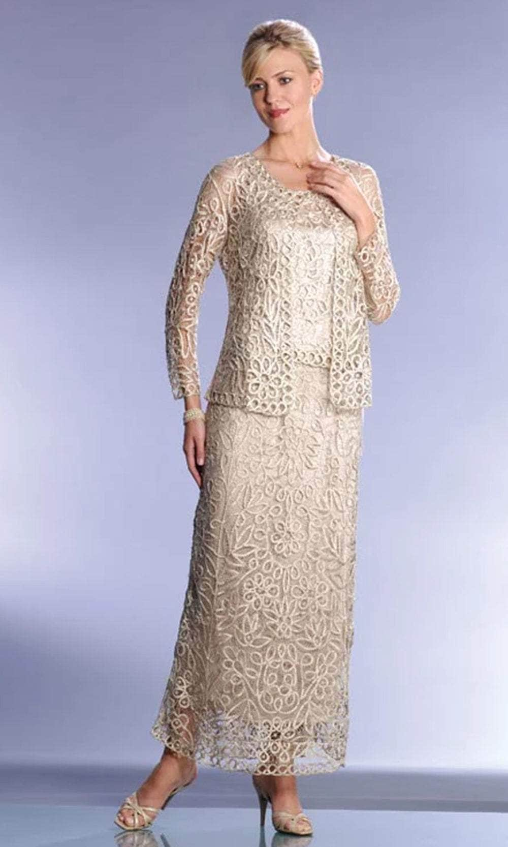 Soulmates C12551 - Signature Crochet Three Pieces Evening Gown Evening Dresses