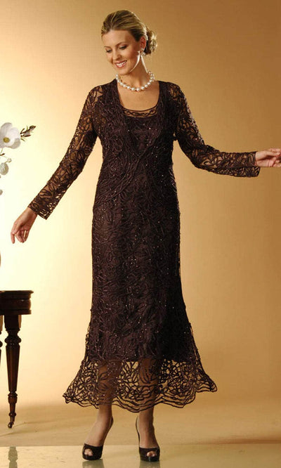 Soulmates C715 - Embroidered Dress Jacket Mother of the Bride Dresses