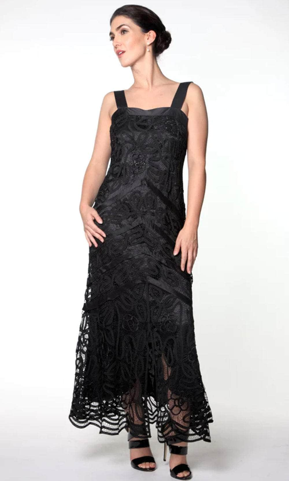 Soulmates D7069 - Hand Crochet Dress And Jacket D7069 Evening Dresses