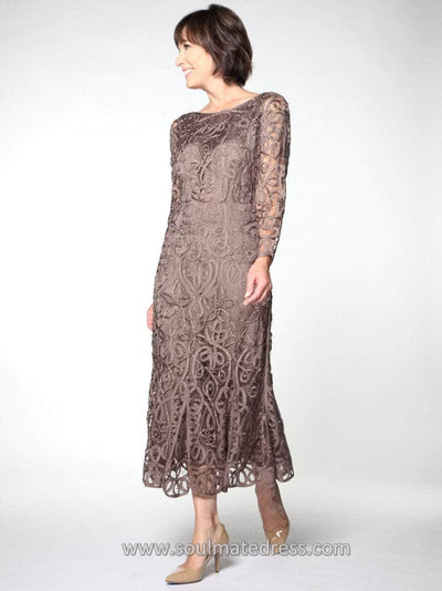 Soulmates - Tea Length Hand Crochet Lace Dress Clothing Set