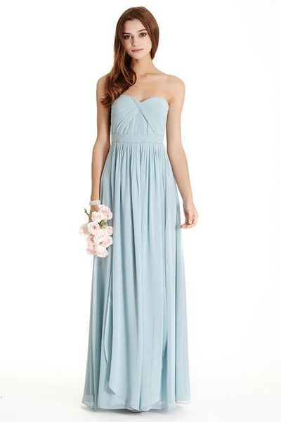 Strapless Ruched Sweetheart A-line Evening Dress Dress XXS / Mint