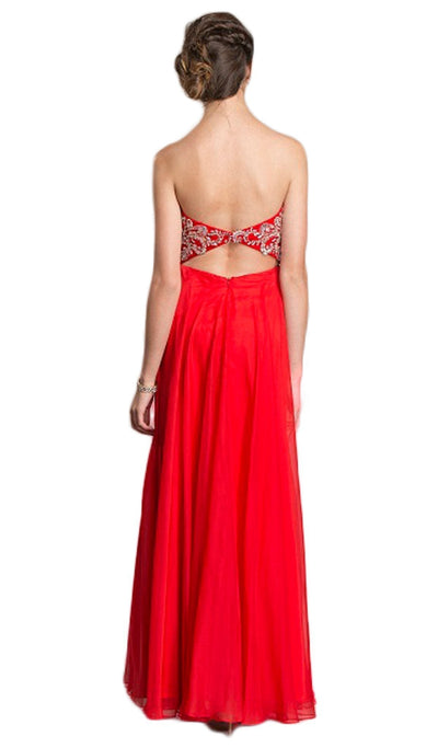 Strapless Sweetheart Evening Dress Dress
