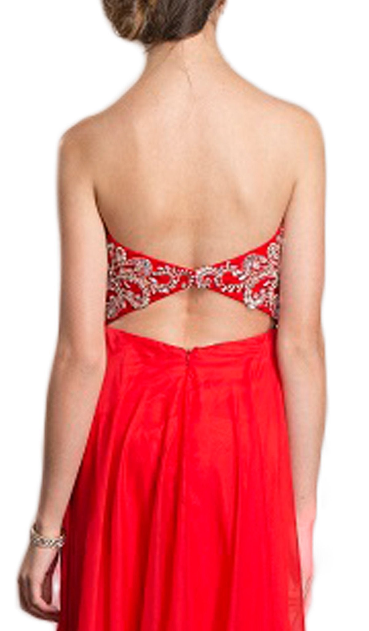 Strapless Sweetheart Evening Dress Dress