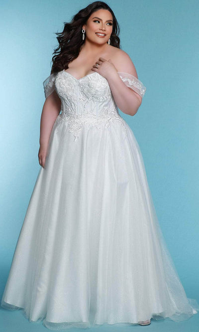 Sydney's Closet Bridal SC5312 - Beaded Corset Bodice Gown