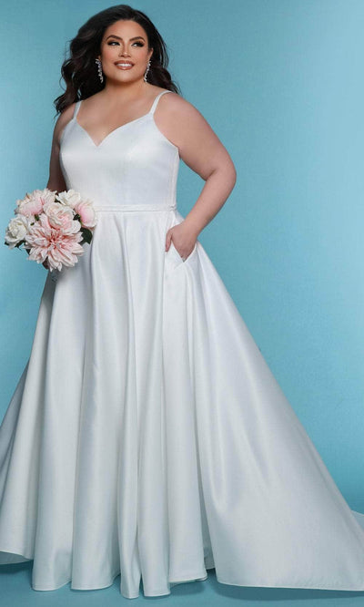 Sydney's Closet Bridal SC5313 - V-Neck A-Line Gown