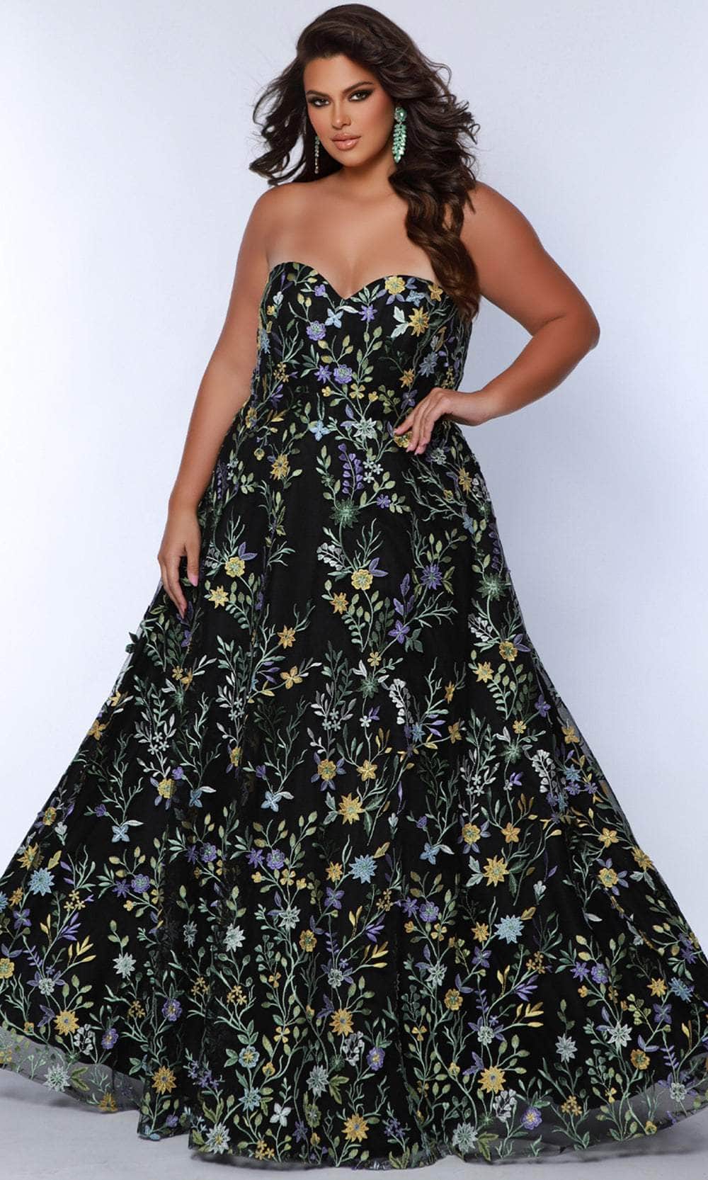 Sydney's Closet SC7381 - Sweetheart A-Line Prom Gown