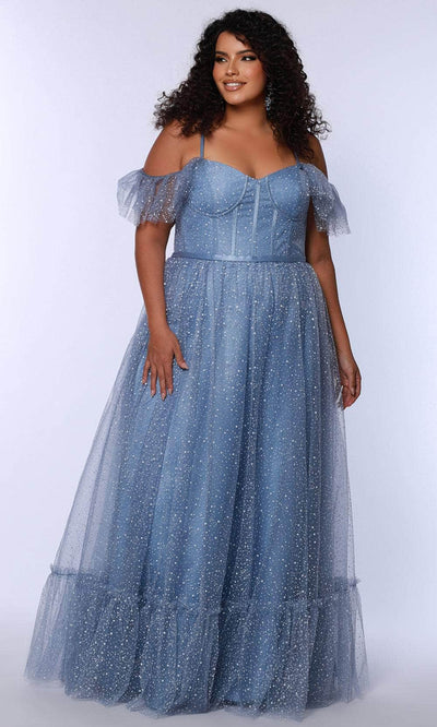 Sydney's Closet SC7411 - Stunning Beaded Mermaid Gown Prom Dresses