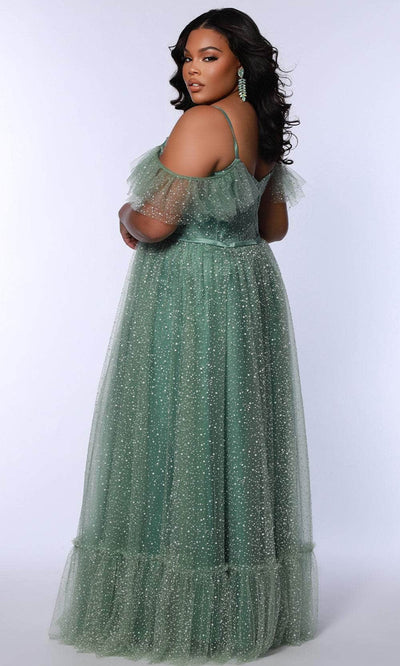 Sydney's Closet SC7411 - Stunning Beaded Mermaid Gown Prom Dresses