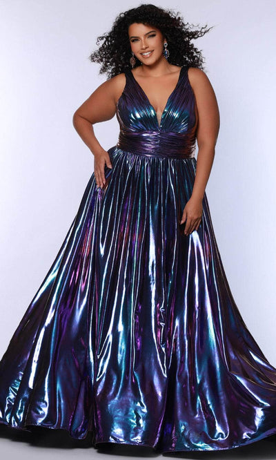 Sydney's Closet SC7415 - Elegant Off-shoulder Tulle Ballgown Prom Dresses