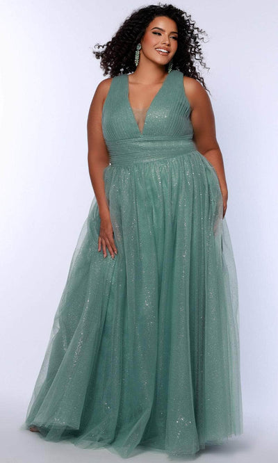 Sydney's Closet SC7417 - Stunning Beaded Mermaid Gown Prom Dresses