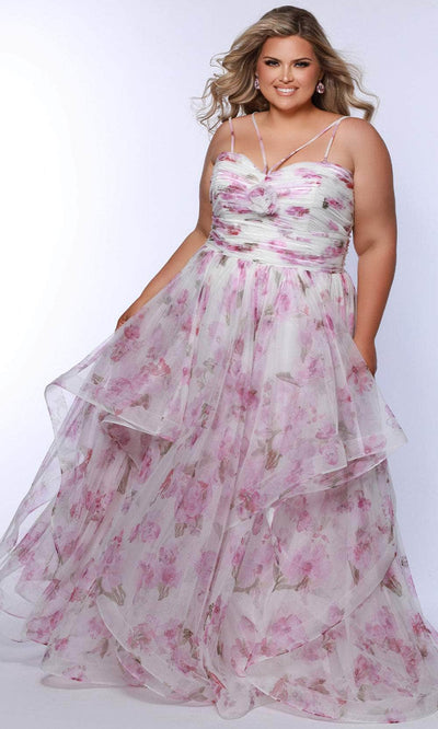 Sydney's Closet SC7418 - Romantic Off-shoulder Tulle Ballgown Ball Gowns