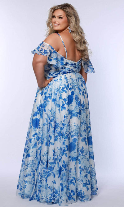 Sydney's Closet SC7421 - Stunning Off-shoulder Mermaid Gown Wedding Guest