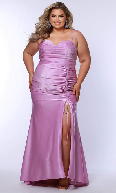 Sydney's Closet SC7422 - Regal Tulle Ballgown with Off-shoulder Neckline Prom Dresses