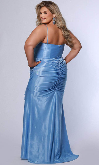 Sydney's Closet SC7422 - Regal Tulle Ballgown with Off-shoulder Neckline Prom Dresses