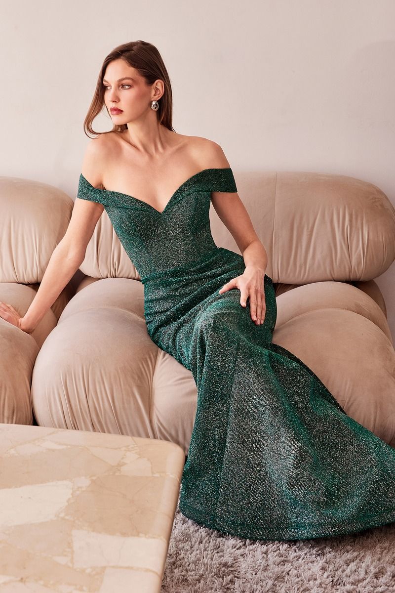 shimmer mermaid dress Amoris by Ladivine T602 - Long It begins with beaded Inseam:Short LowStock:41388086919219 Miss Circle Women's Zella
