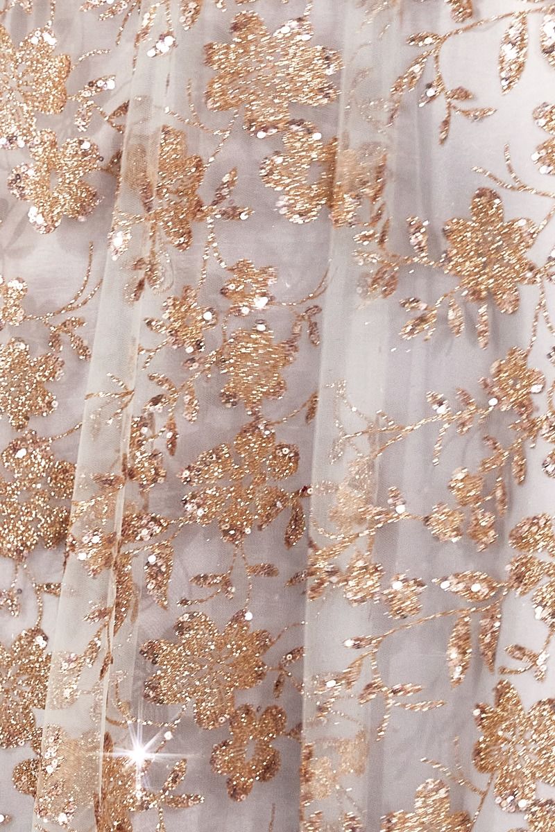 Amoris by Ladivine T606 - Illusion Plunging Neck Prom Dress Prom Dresses in Emerald